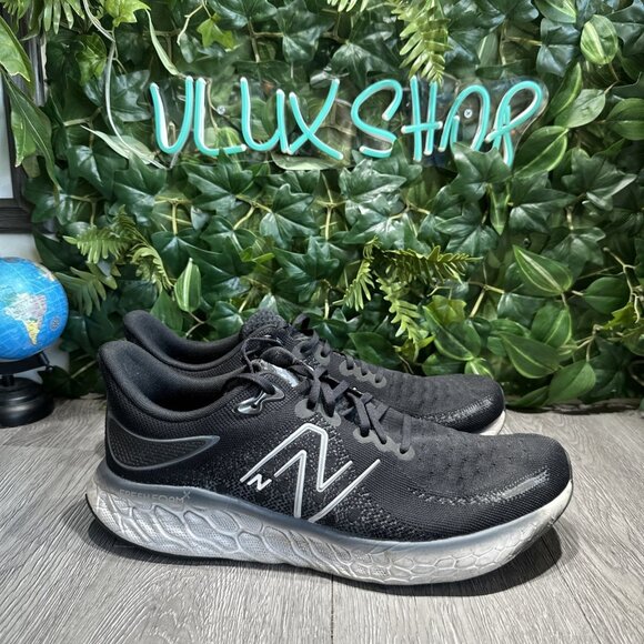 New Balance Men 1080v12 M1080B12 Black Running Shoes Sneakers Size 15 D main image 4